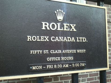 rolex service center toronto